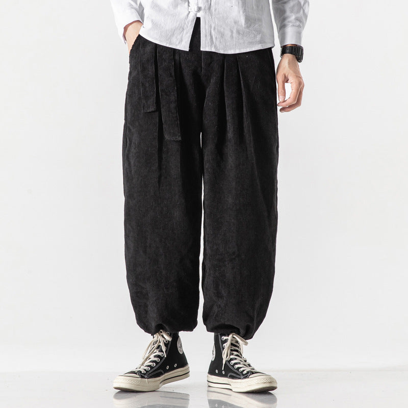 Corduroy trousers