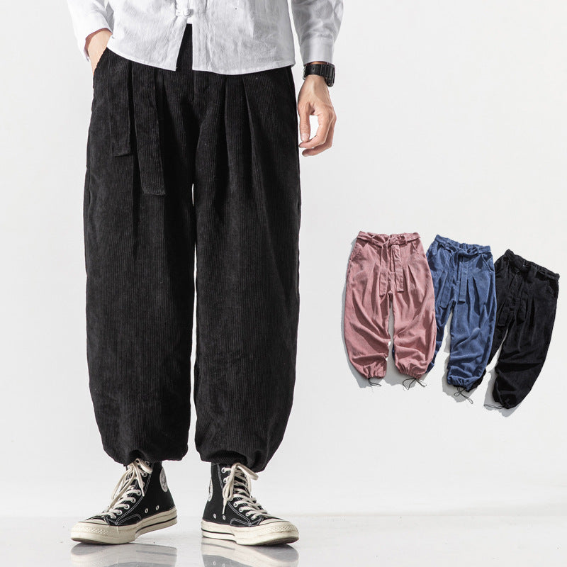 Corduroy trousers
