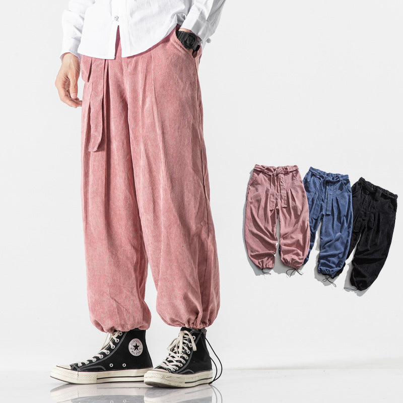 Corduroy trousers