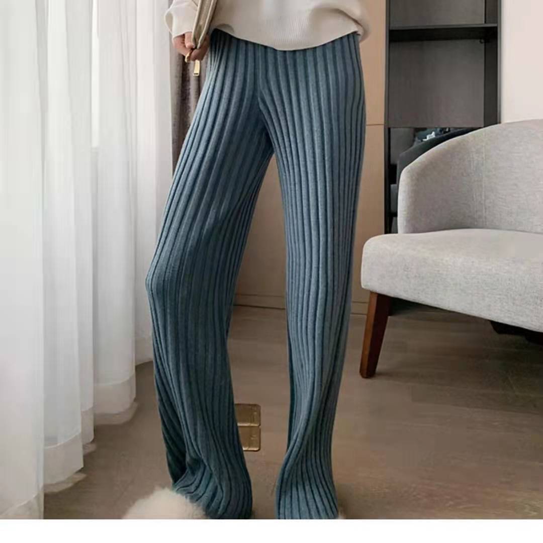 Straight Trousers Loose Thin And Thick Trousers